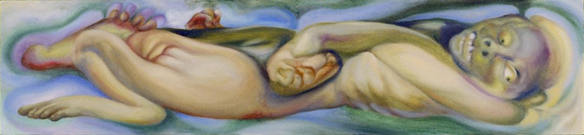 Burial, oil on canvas, 2003
