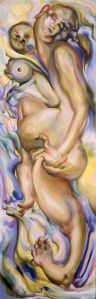 Split Venus, oil on canvas, 2003.
